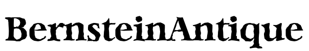 BernsteinAntique Font Image