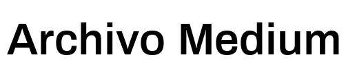 Archivo Medium