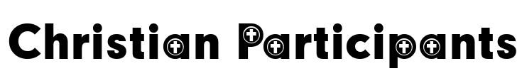 Christian Participants Font Image
