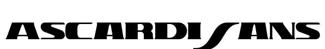 Ascardi Sans Font Image