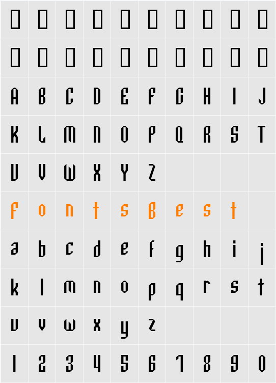 JI-Lycees Character Map