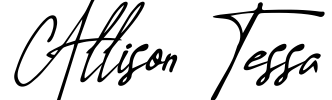 Allison Tessa Font Image