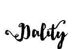 Dality Font Image