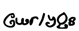 CurlyQs Font Image
