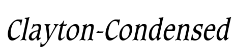 Clayton-Condensed