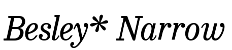 Besley* Narrow