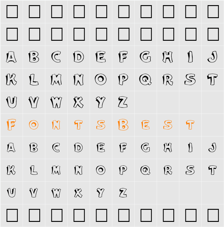 Dellmond Character Map
