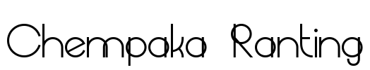Chempaka Ranting Font Image