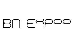 BN Expoo Font Image