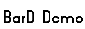 BarD Demo Font Image