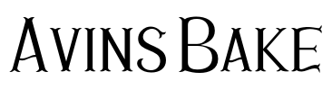 Avins Bake Font Image