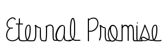Eternal Promise Font Image