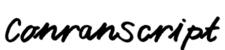 ConranScript Font Image