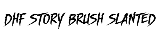 DHF Story Brush Slanted