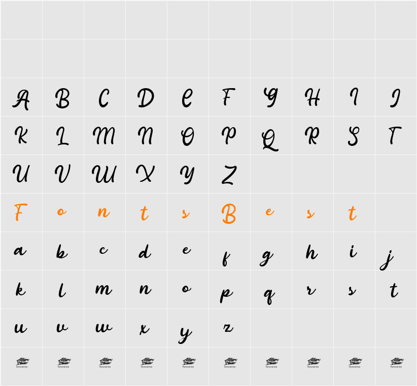 Amalitha  Character Map