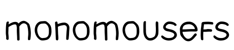 MonoMouseFS Font Image