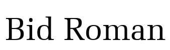 Bid Roman