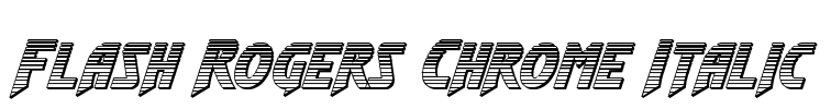 Flash Rogers Chrome Italic