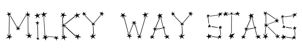Milky Way Stars