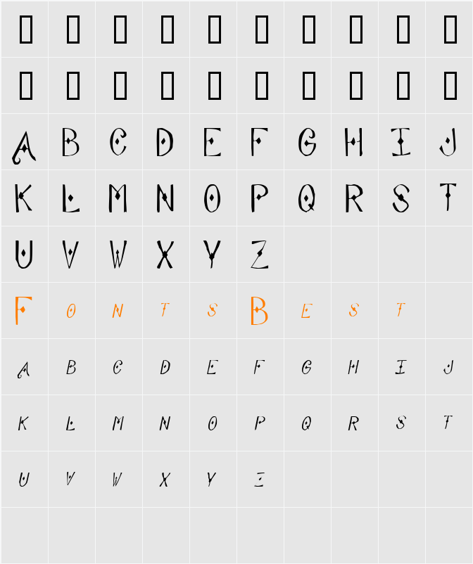 JI-Limens Character Map