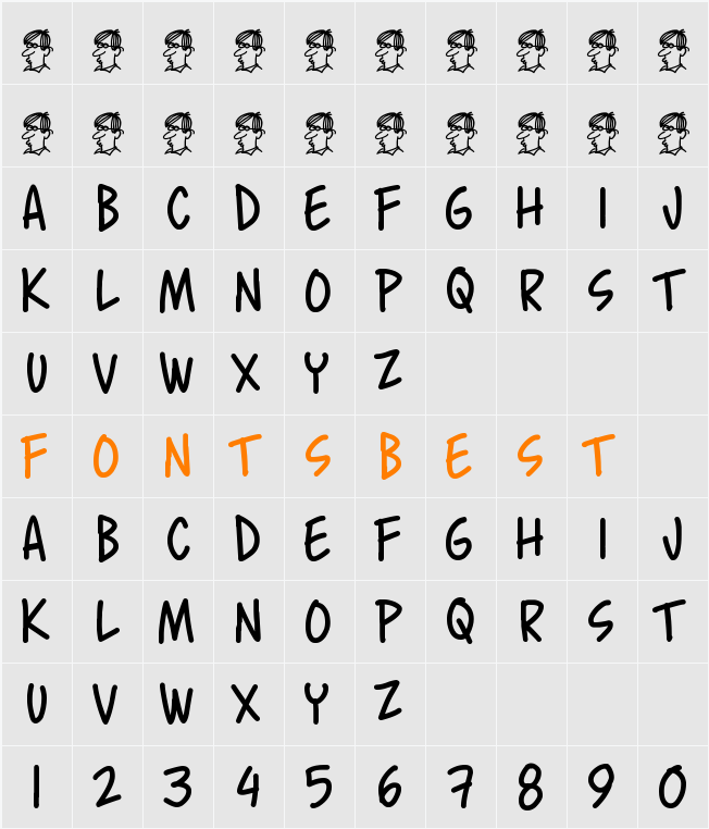 Chanda Feliz Character Map