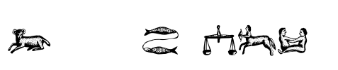 Astrologicus Font Image