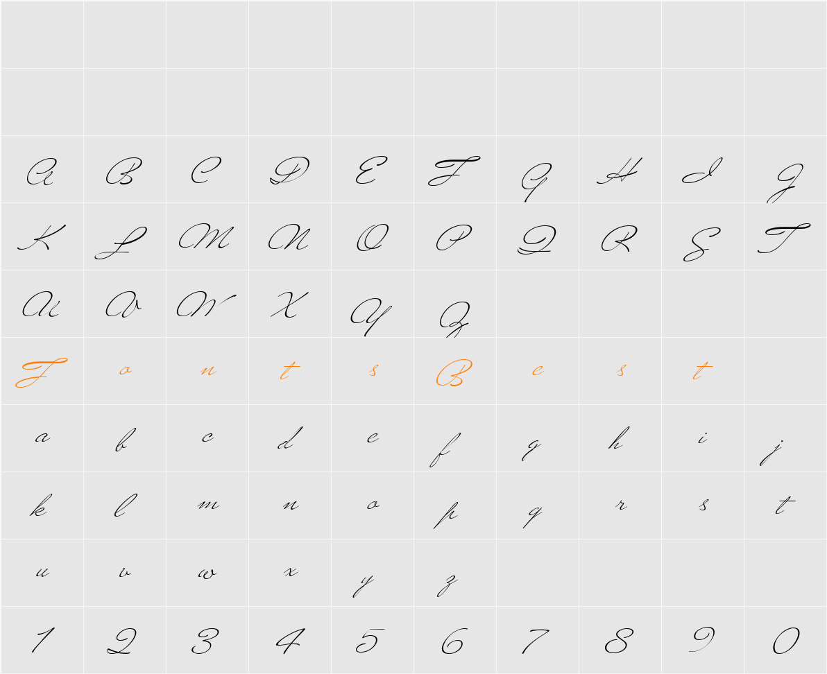 MrBlaketon Character Map