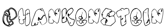 Chankenstein Font Image