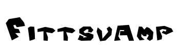 Fittsvamp Font Image