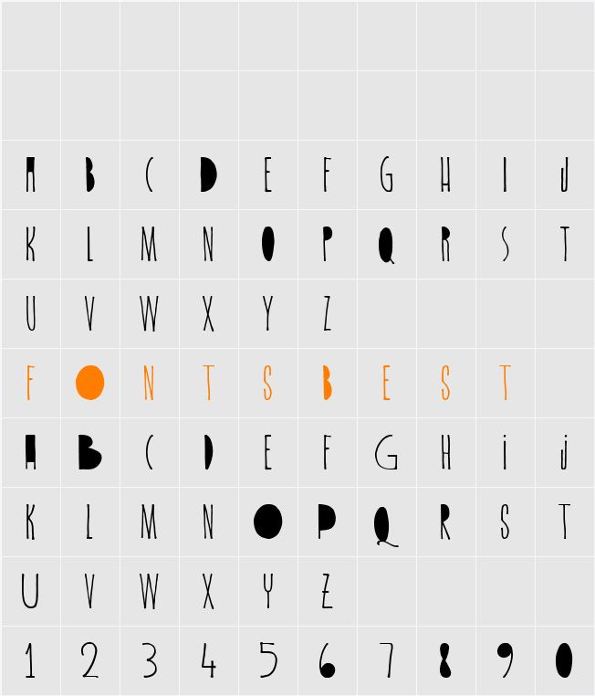 DK Spiderlegs Character Map