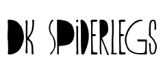 DK Spiderlegs Font Image