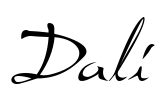 Dali Font Image