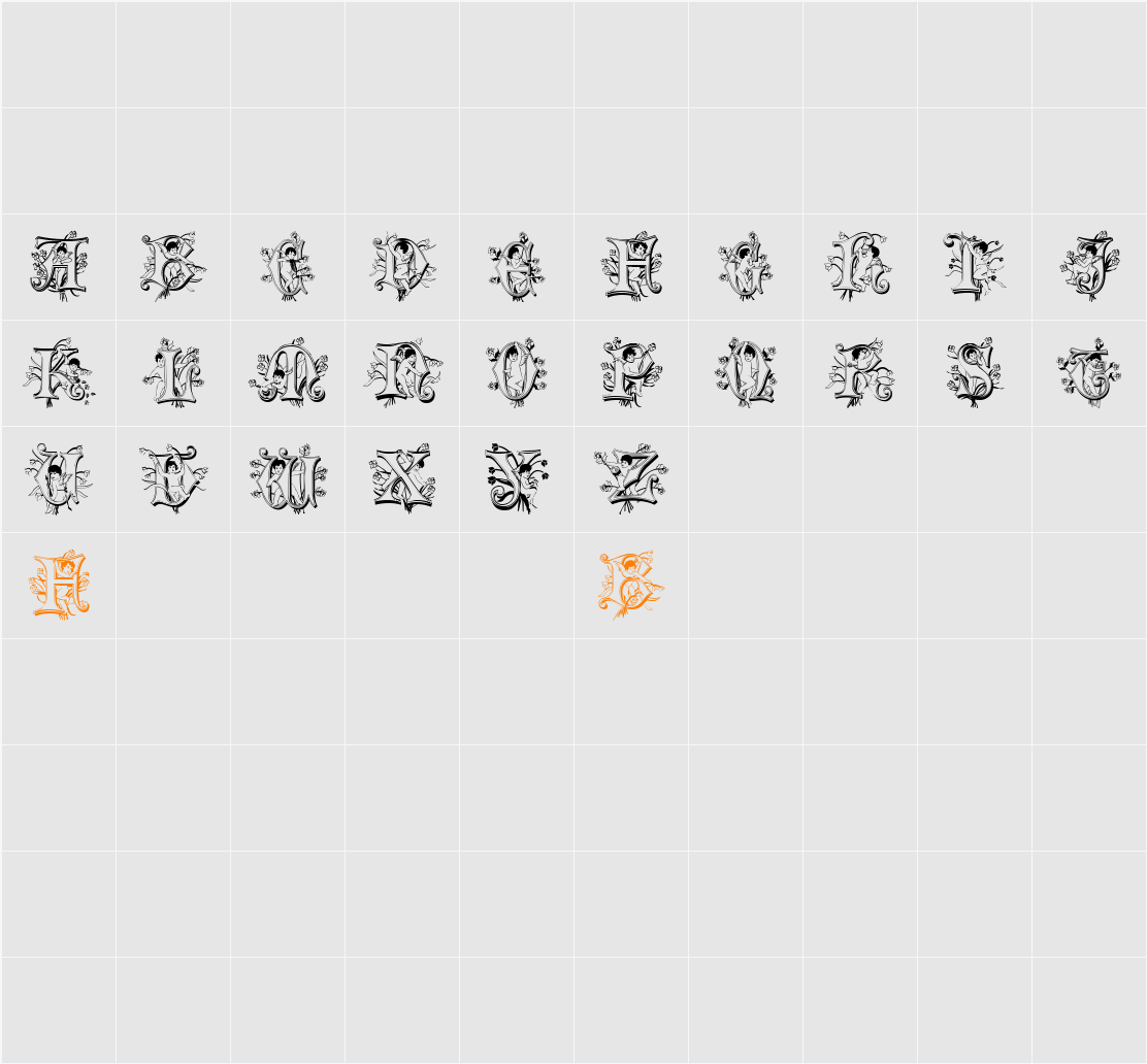 Cherubs_BETA Character Map