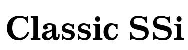 Classic SSi Font Image