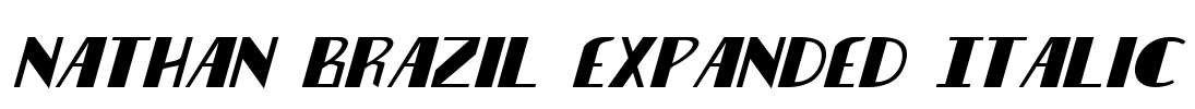 Nathan Brazil Expanded Italic