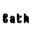 Bath Font Image