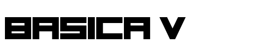 Basica v.2012 Font Image