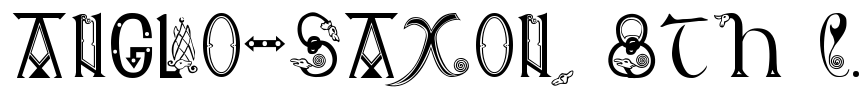 Anglo-Saxon, 8th c.