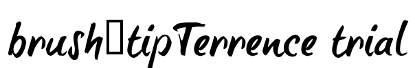 brush-tipTerrence trial