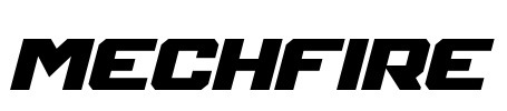 Mechfire Font Image