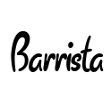 Barrista Font Image