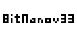 BitNanov33 Font Image