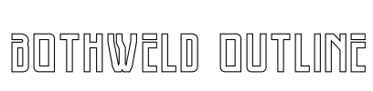 Bothweld Outline