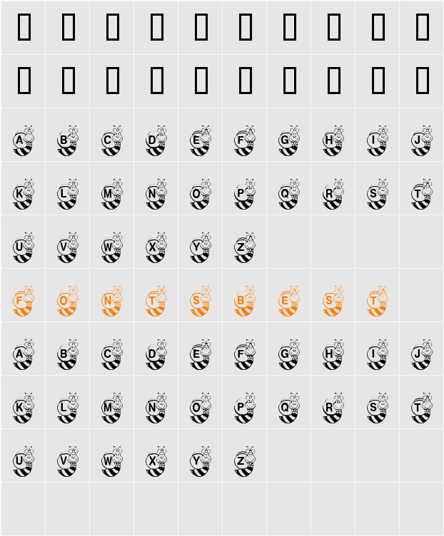 JI-Keypad Character Map
