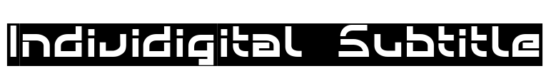 Individigital Subtitle