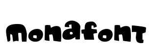 Monafont Font Image