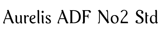 Aurelis ADF No2 Std Font Image