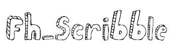 Fh_Scribble Font Image