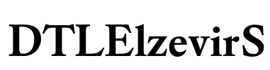DTLElzevirS Font Image