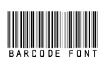 barcode font Font Image